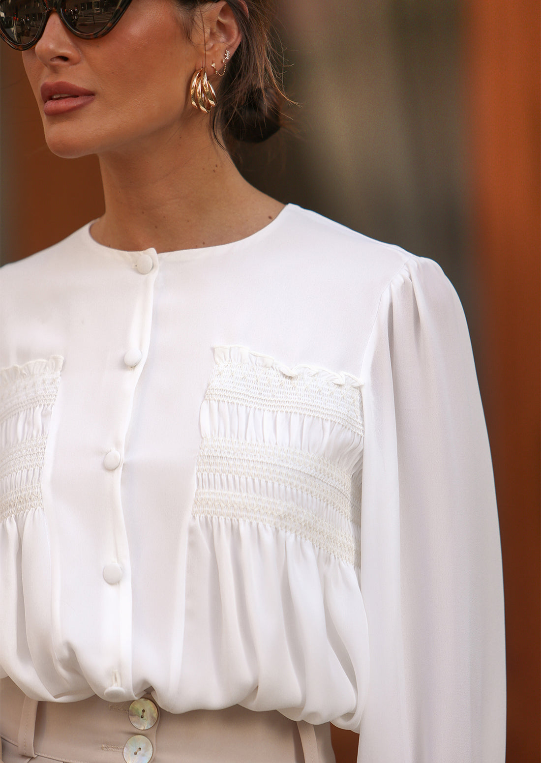 Blusa Richie blanca
