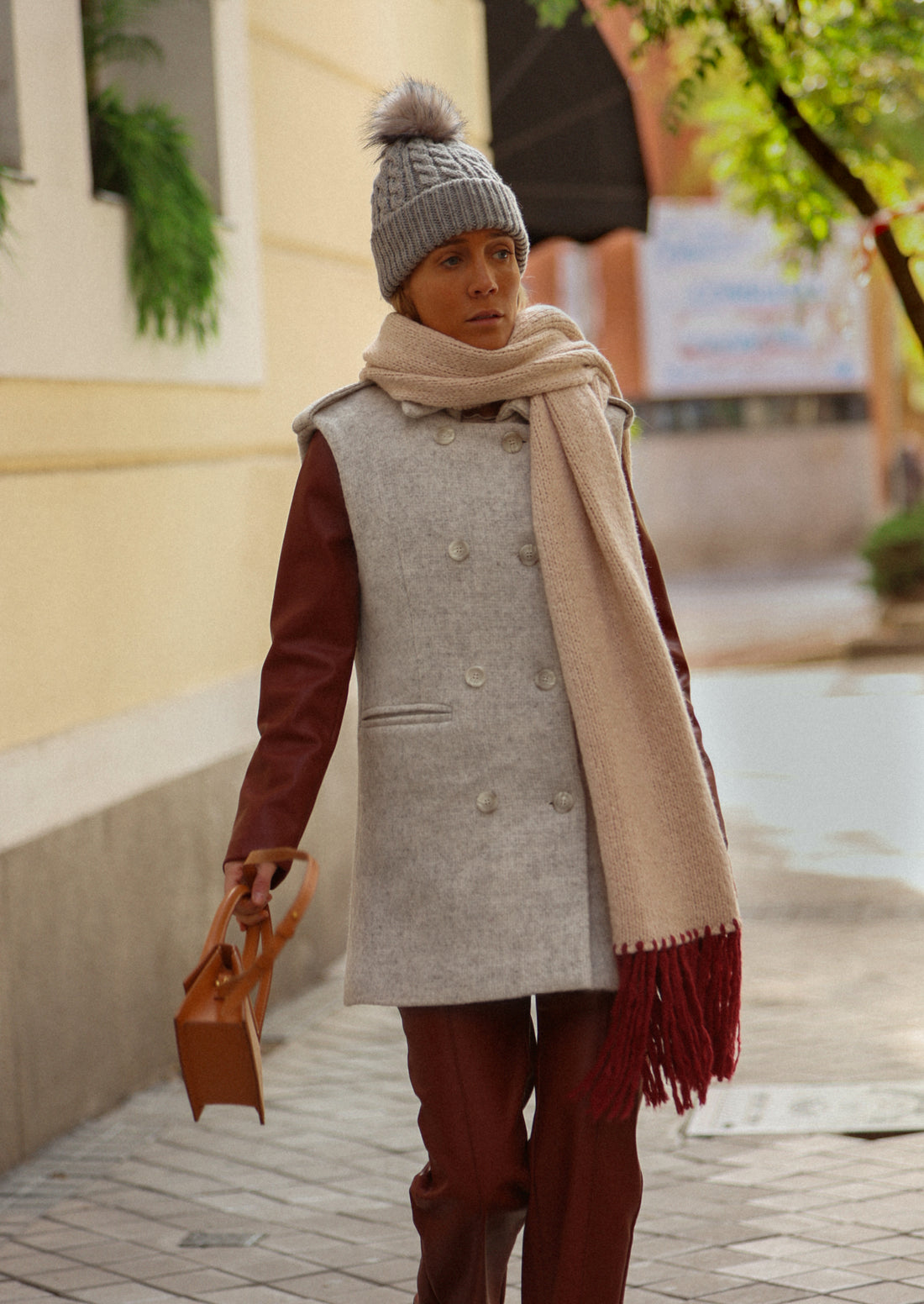 Chaleco Foxy gris