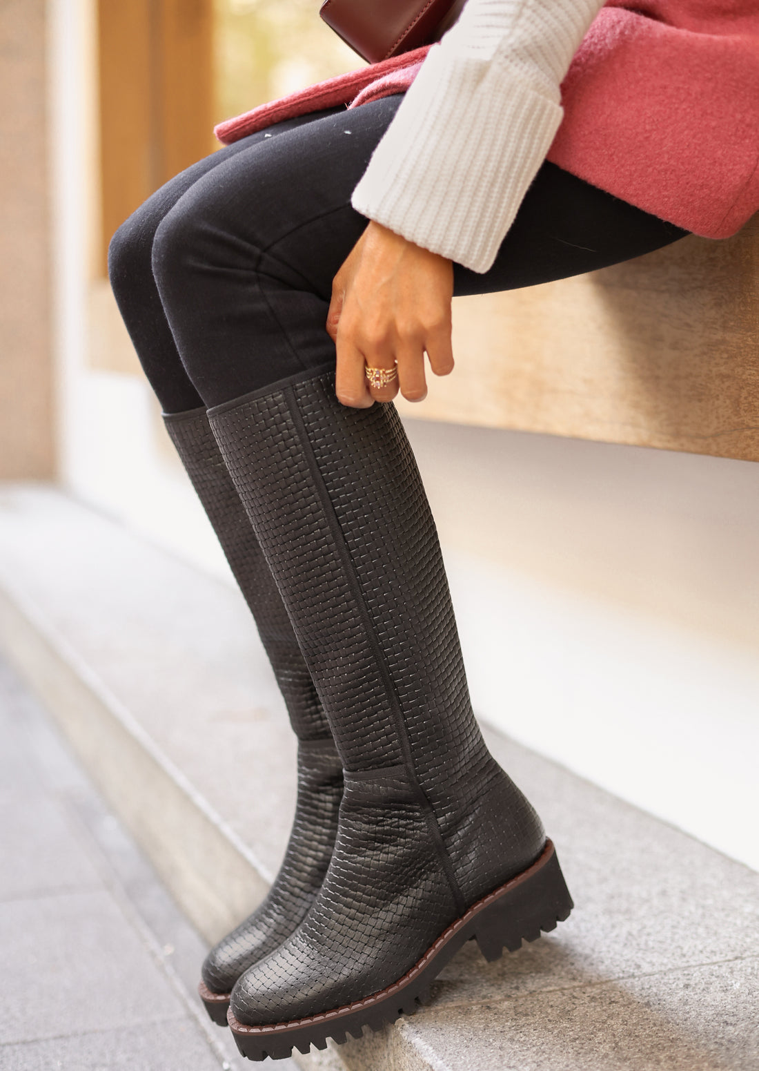Botas Manila negra