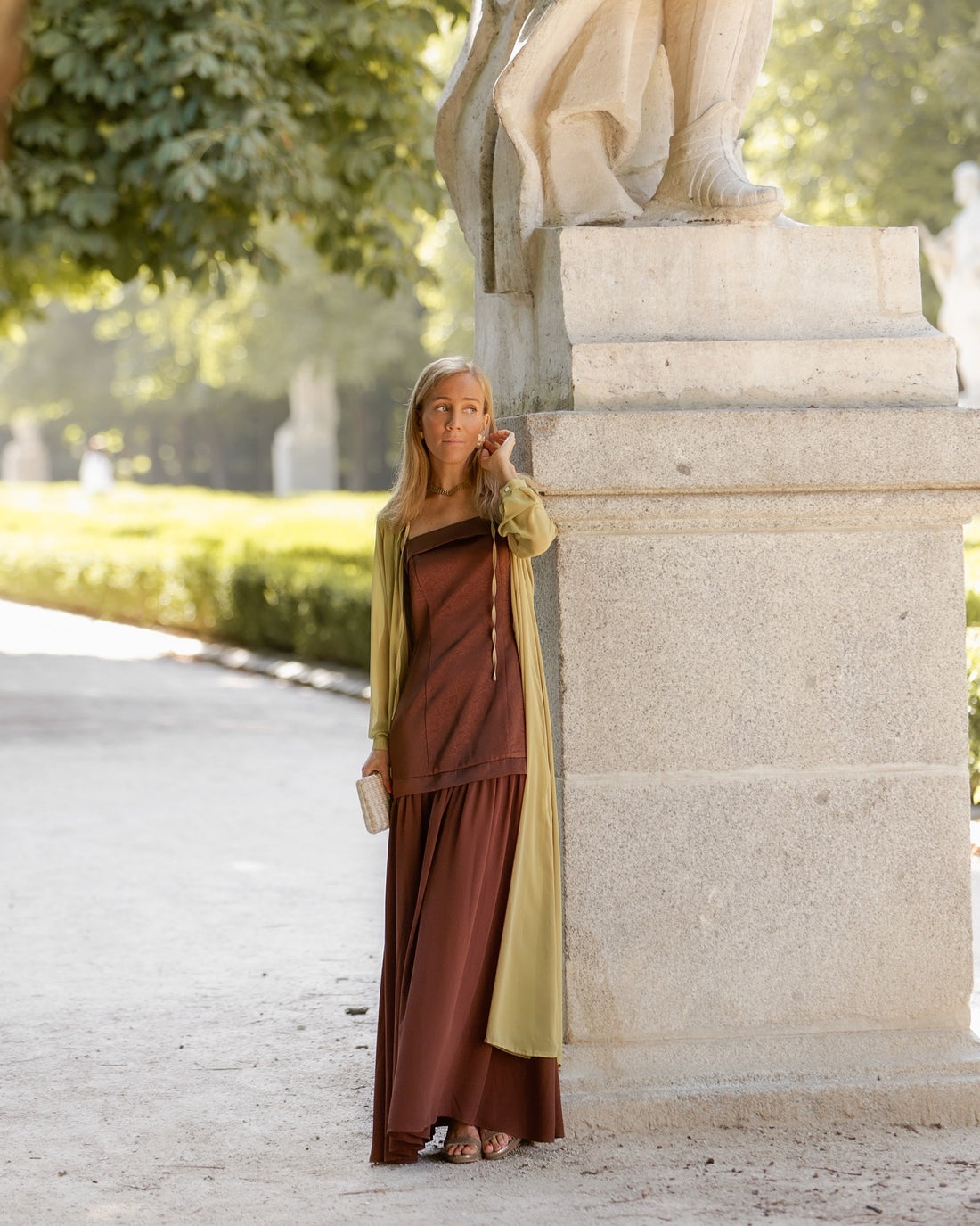 Chaqueta Osaka oliva