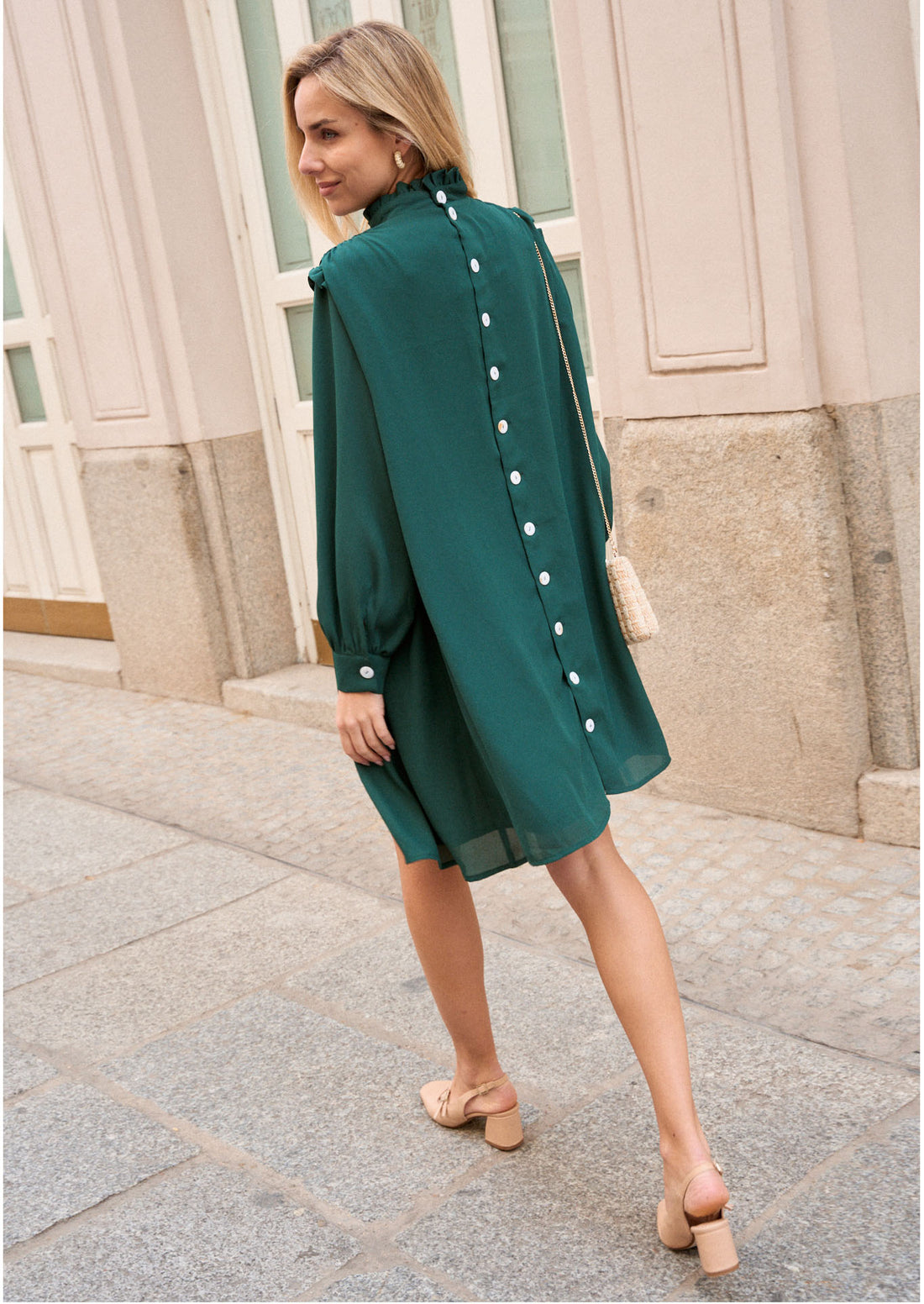 Vestido Antonella verde