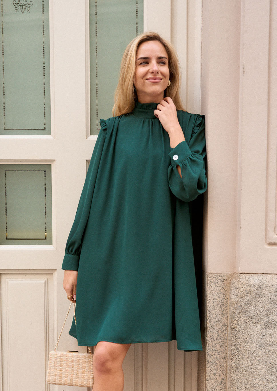 Vestido Antonella verde