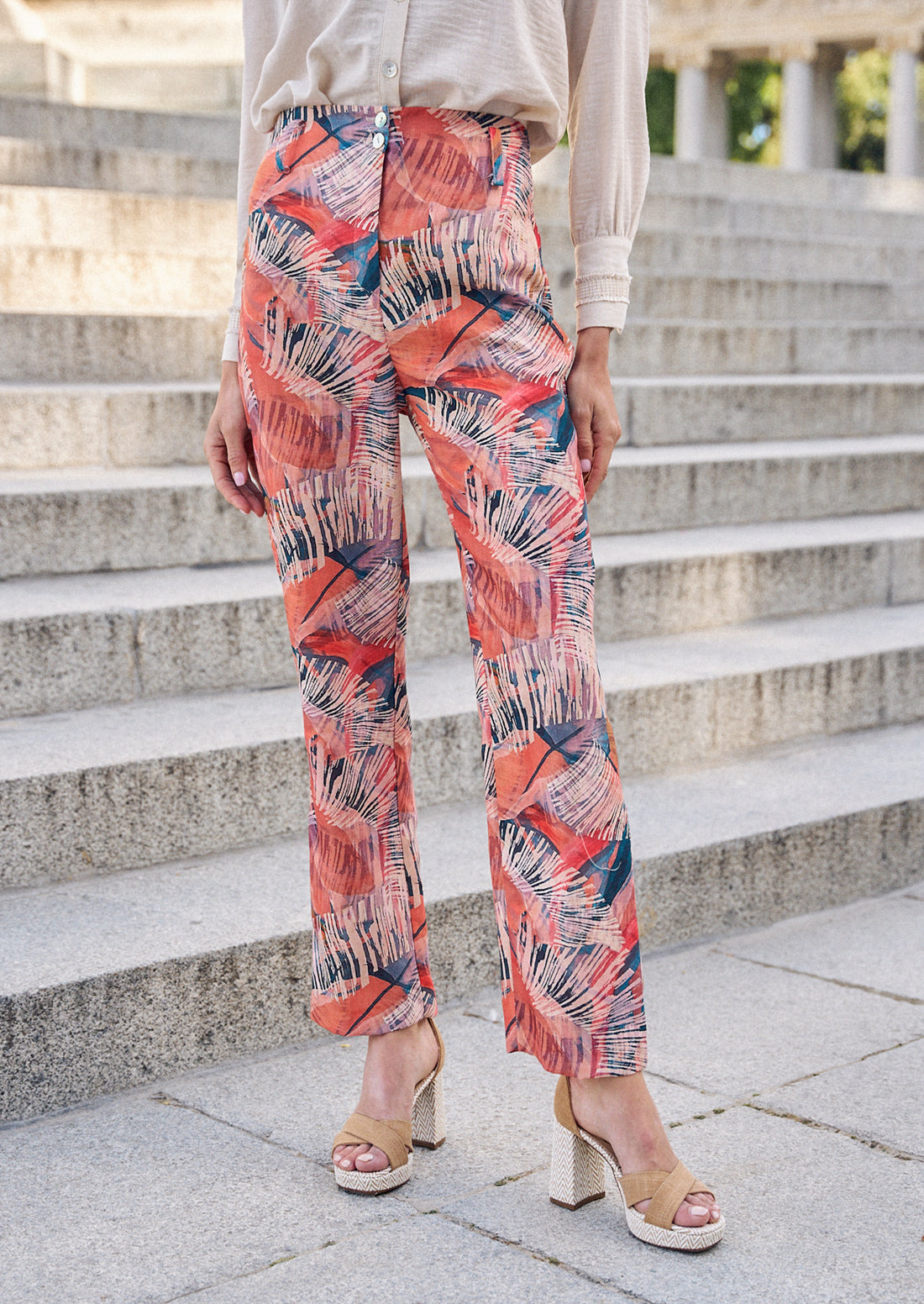 Pantalón René teja