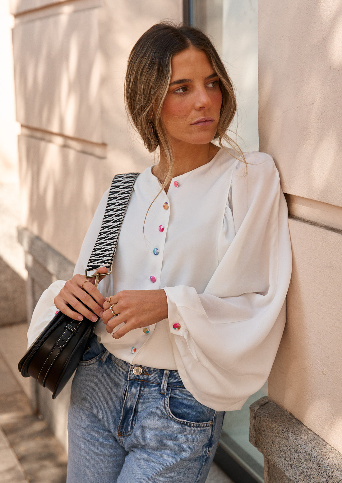 Blusa Frida blanco