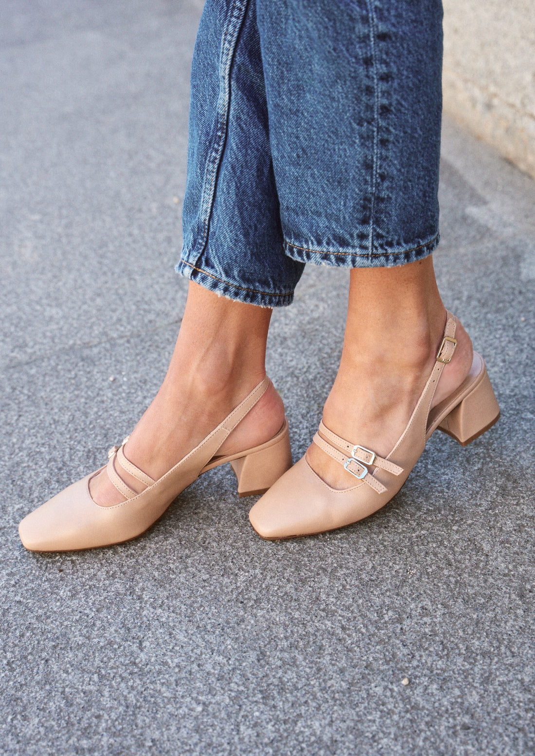 Zapatos Sienna nude