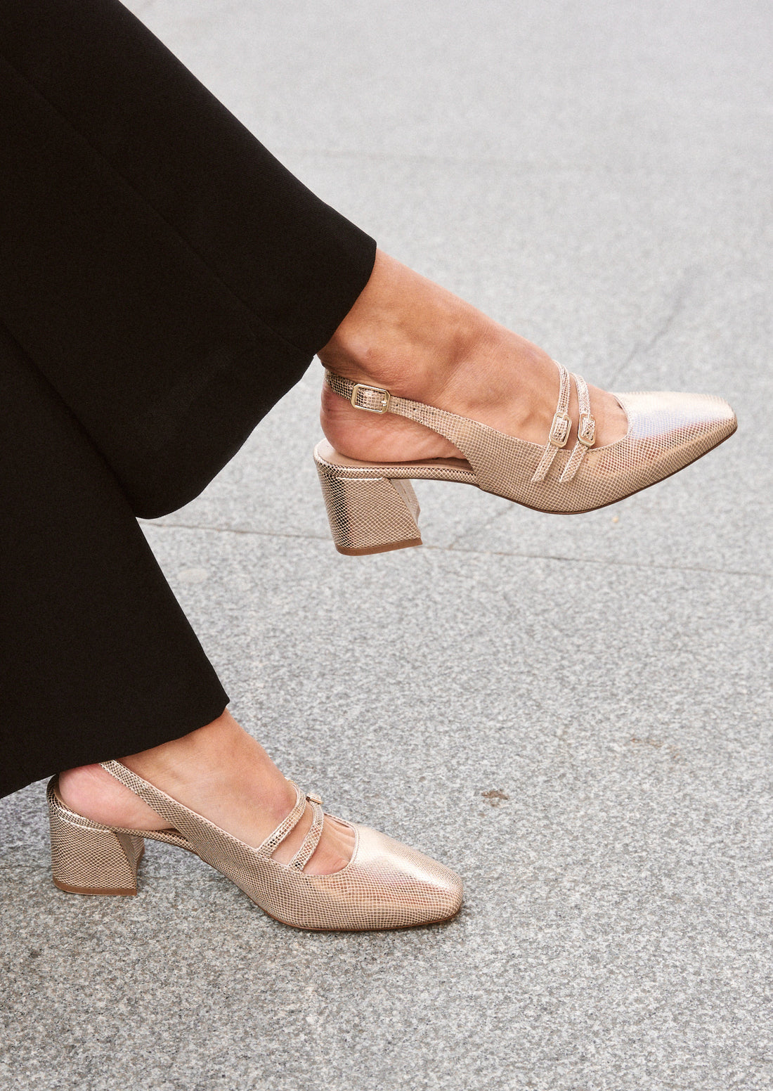 Zapatos Sienna gold