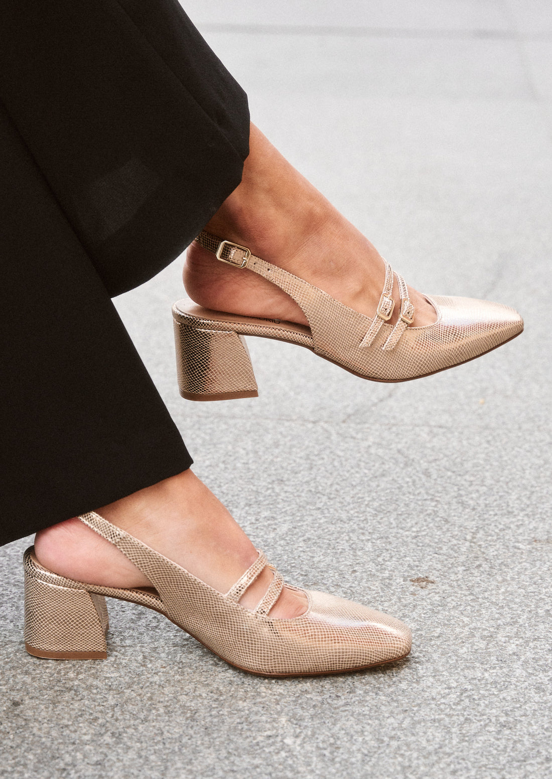 Zapatos Sienna gold