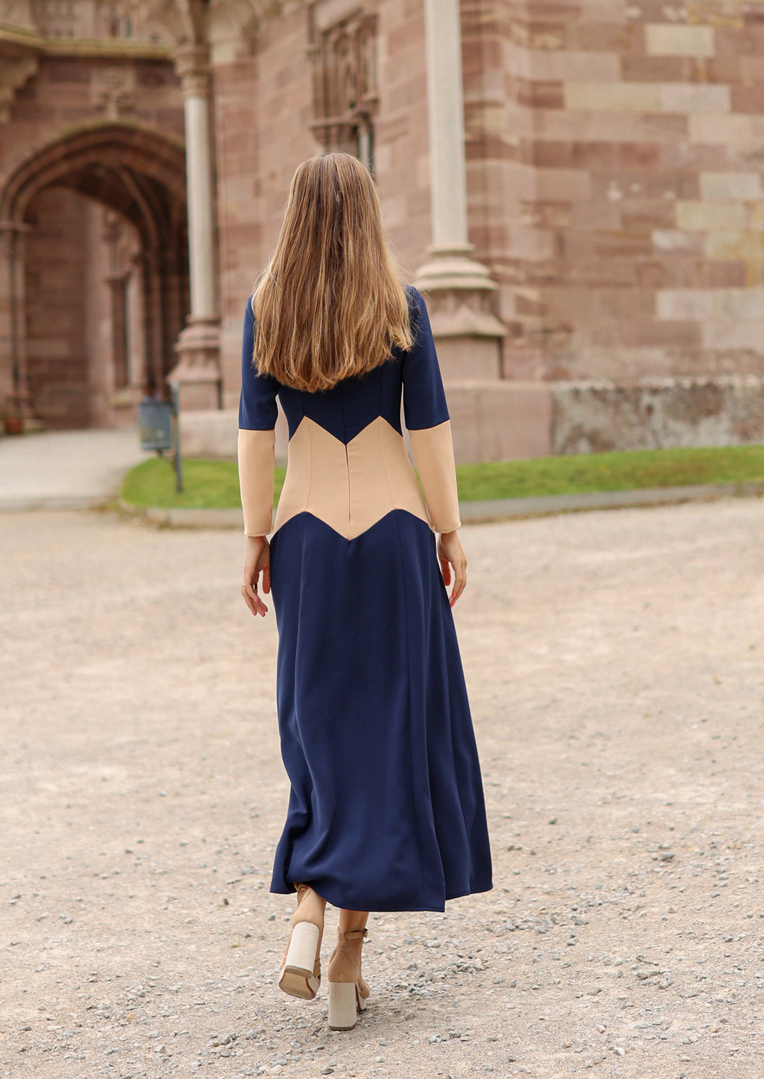 Vestido Seika marino