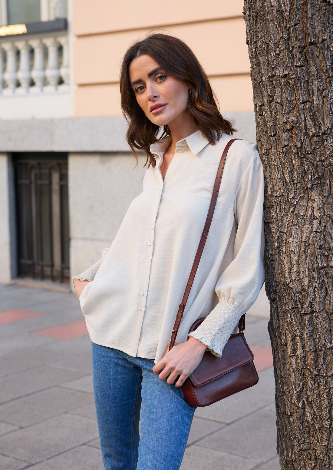 Camisa Dala beige