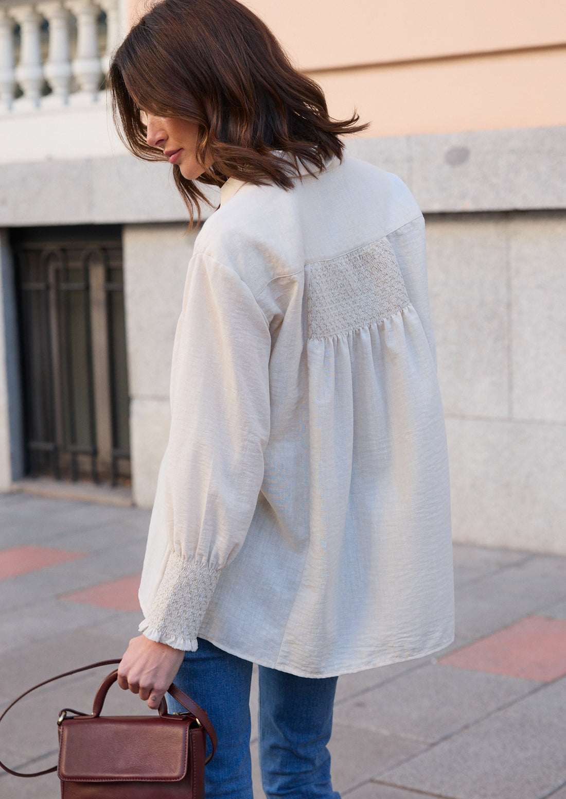 Camisa Dala beige