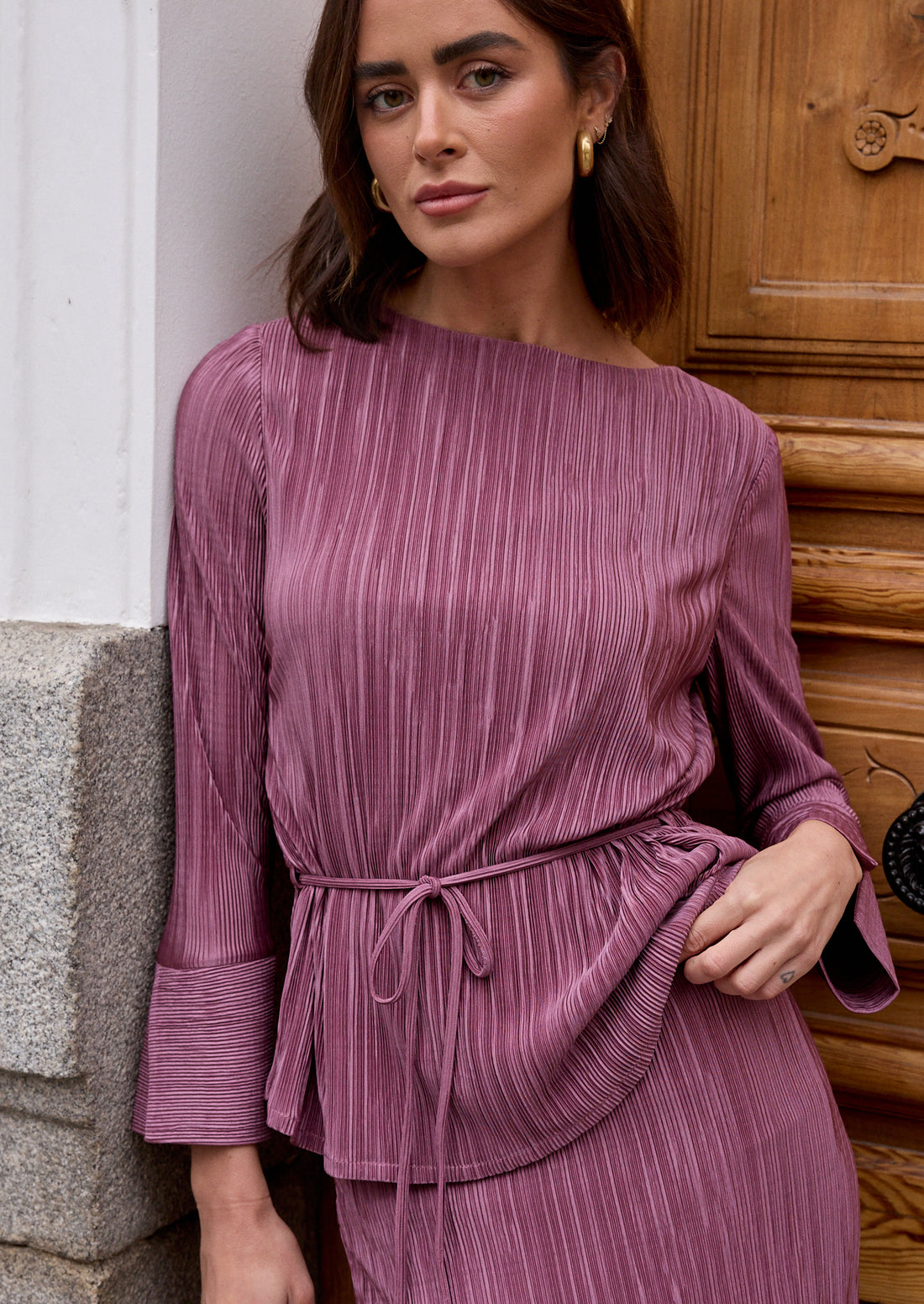 Blusa Vivi buganvilla