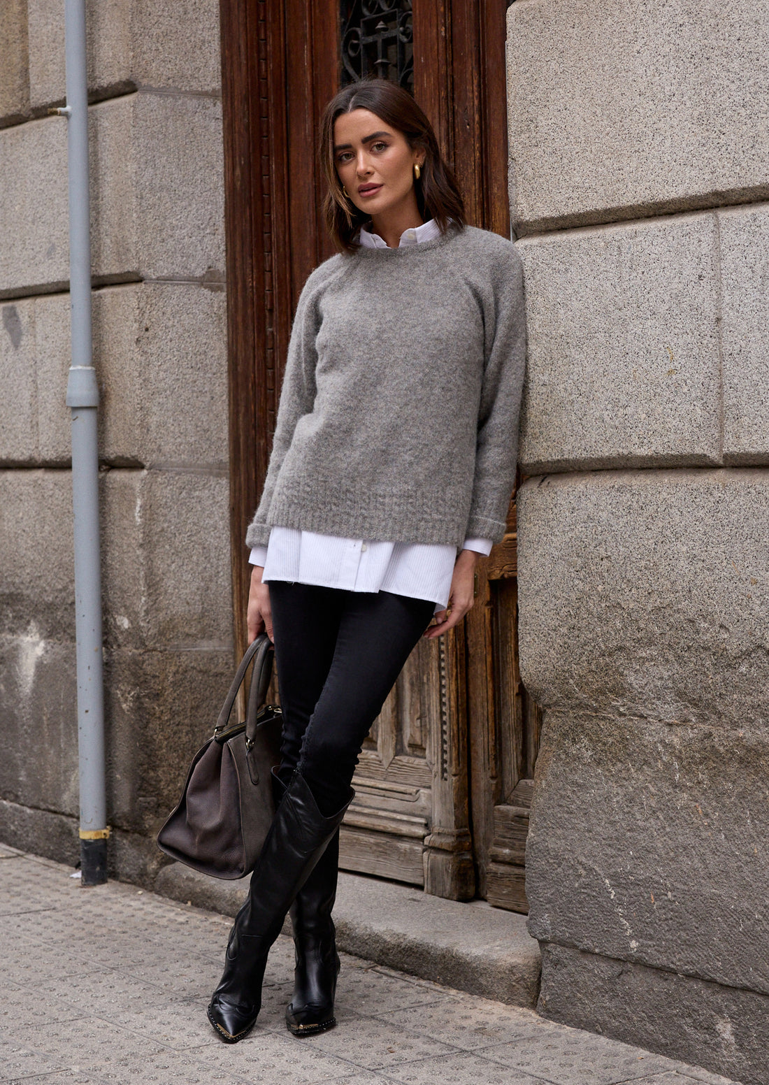 Jersey Zina gris