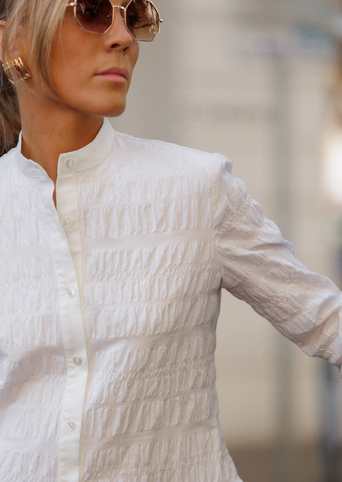 Blusa Emma blanca
