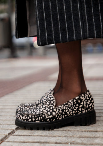 Mocasines Henry moteado
