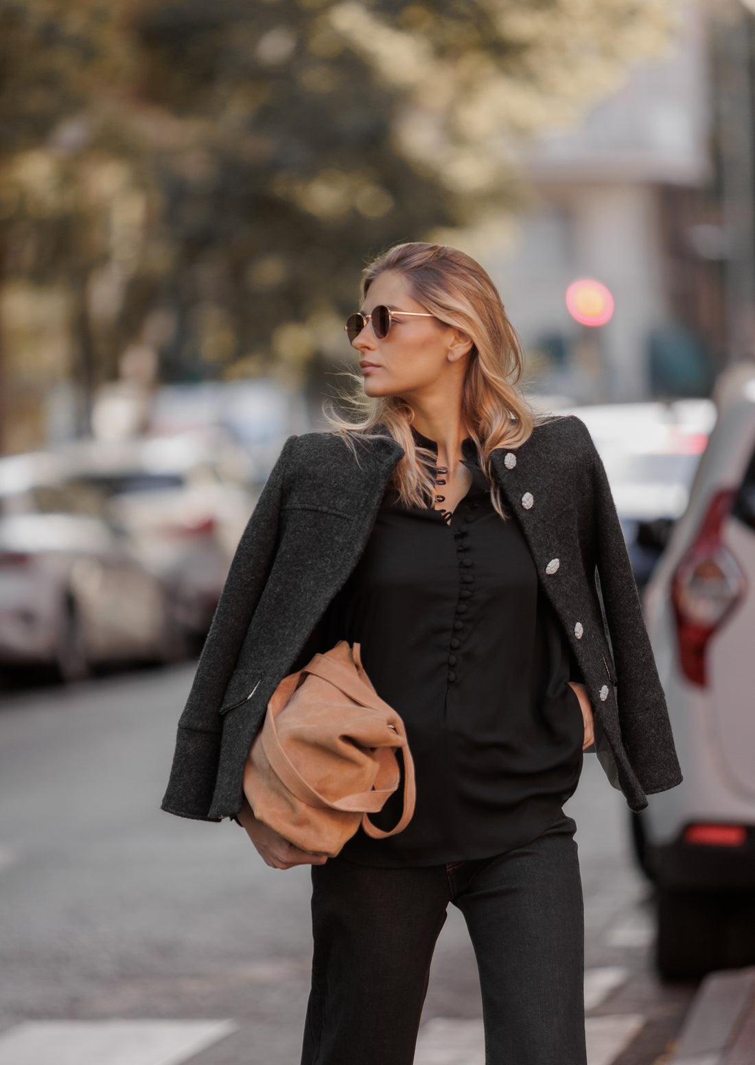 Blusa Gigi negra
