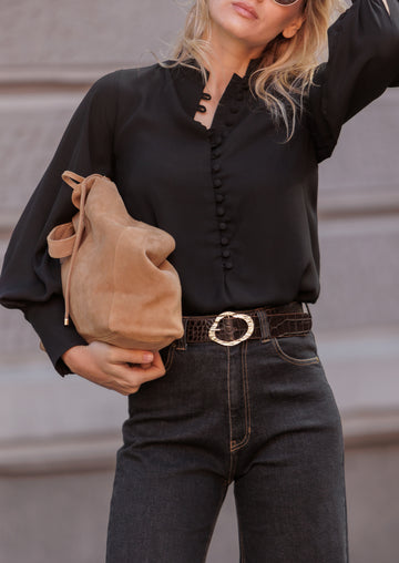 Blusa Gigi negra