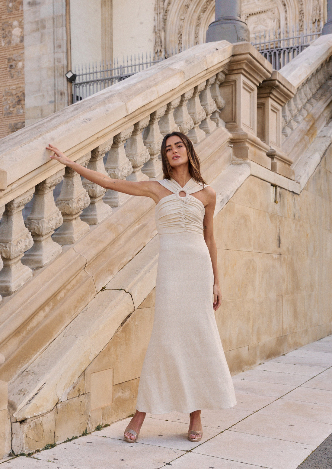 Vestido Scott Gold
