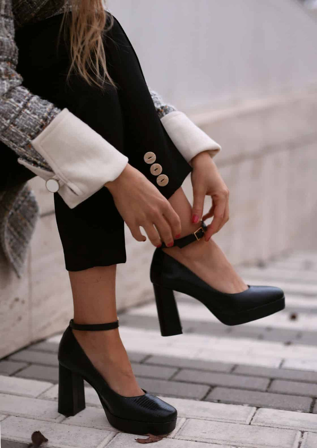Zapatos Kelly negro