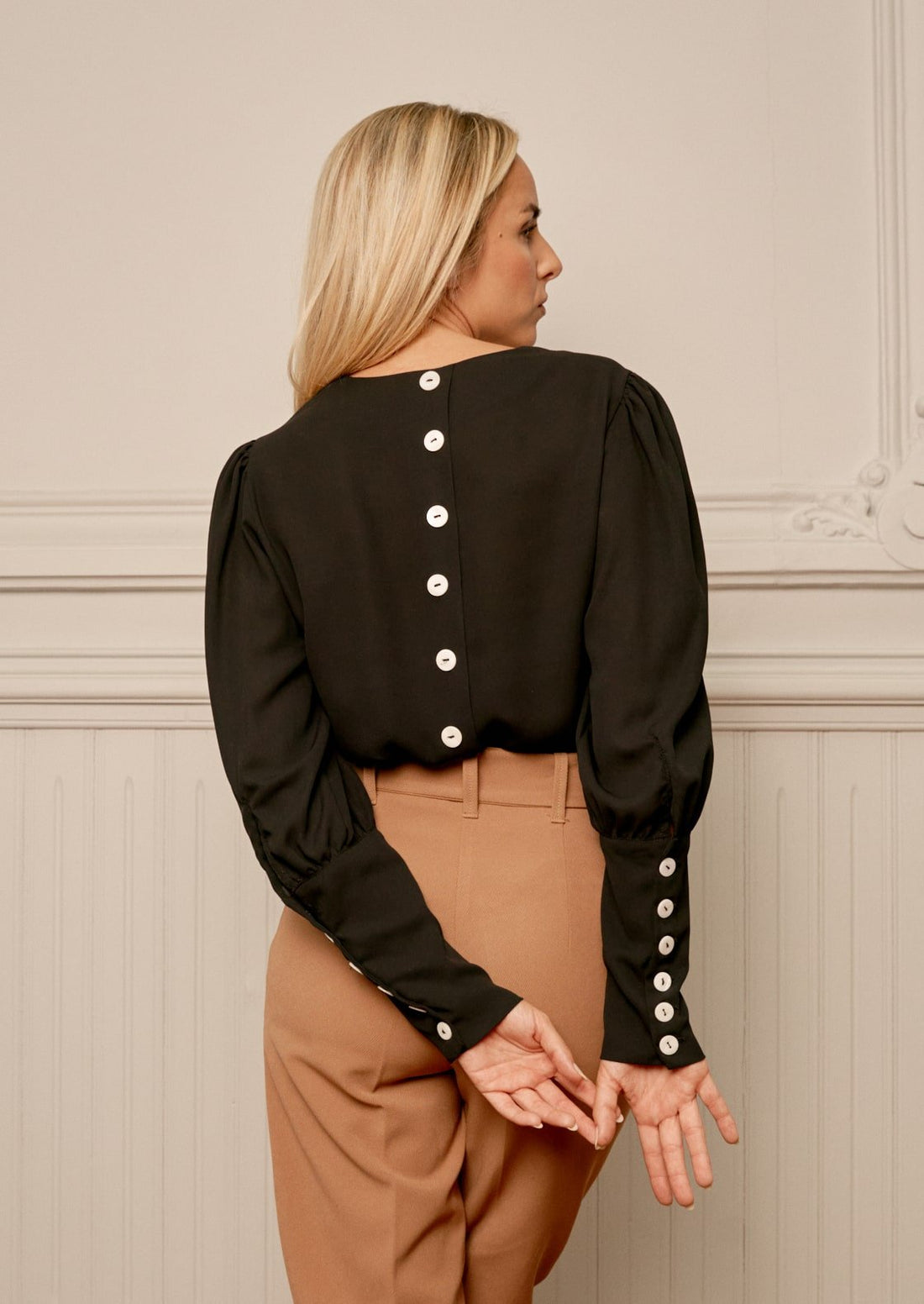 Black Dove Blouse