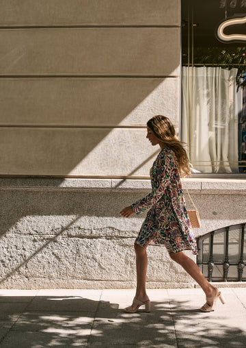 Vestido África estampado