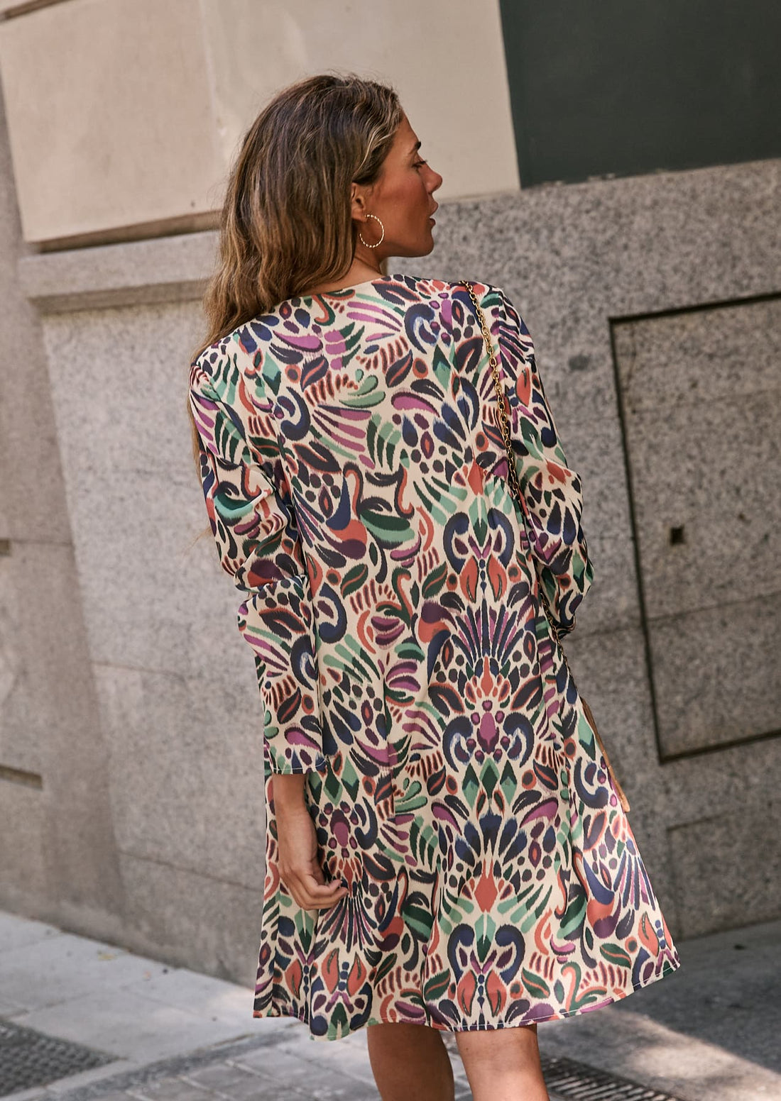 Vestido África estampado