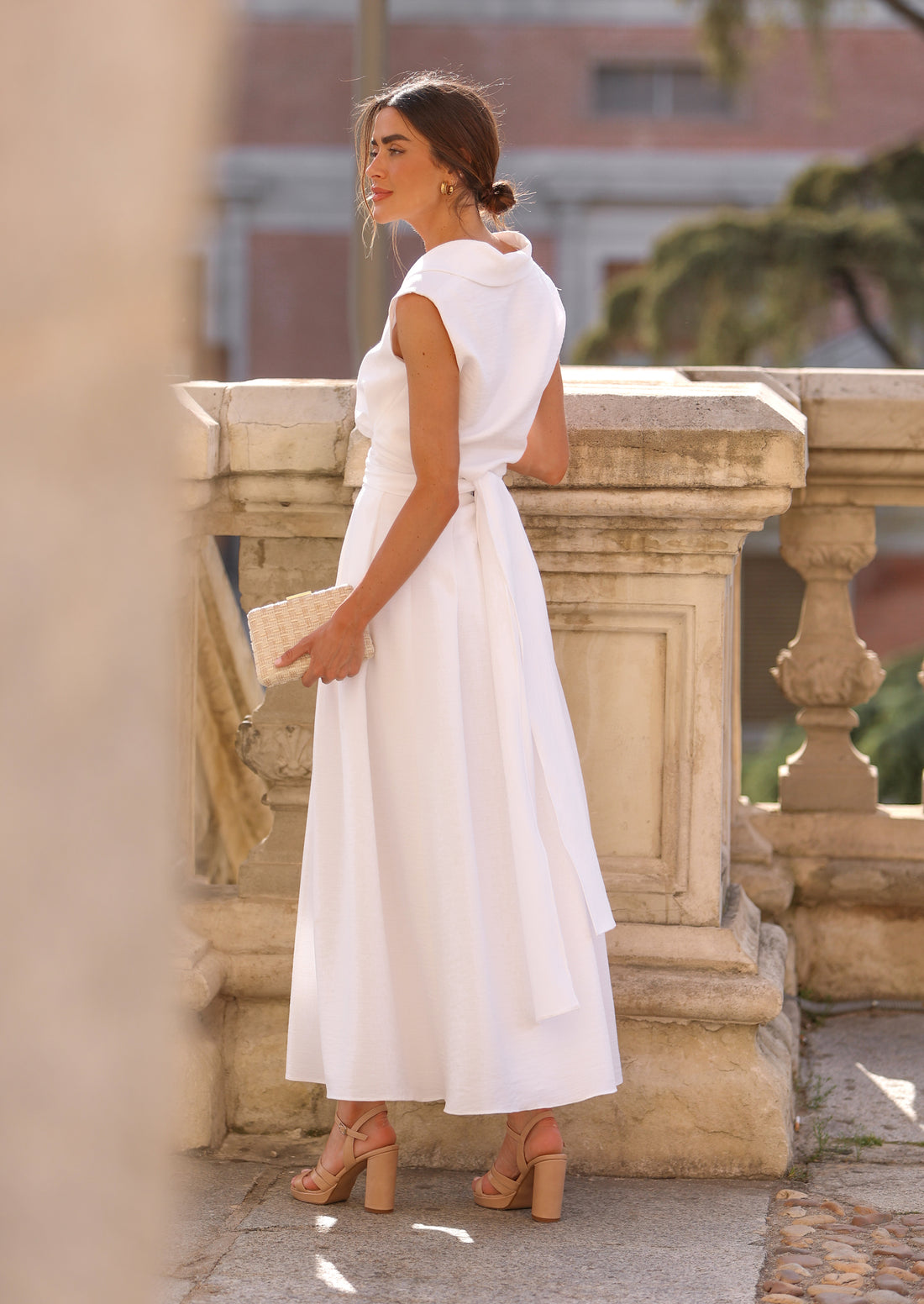 Falda Lys white