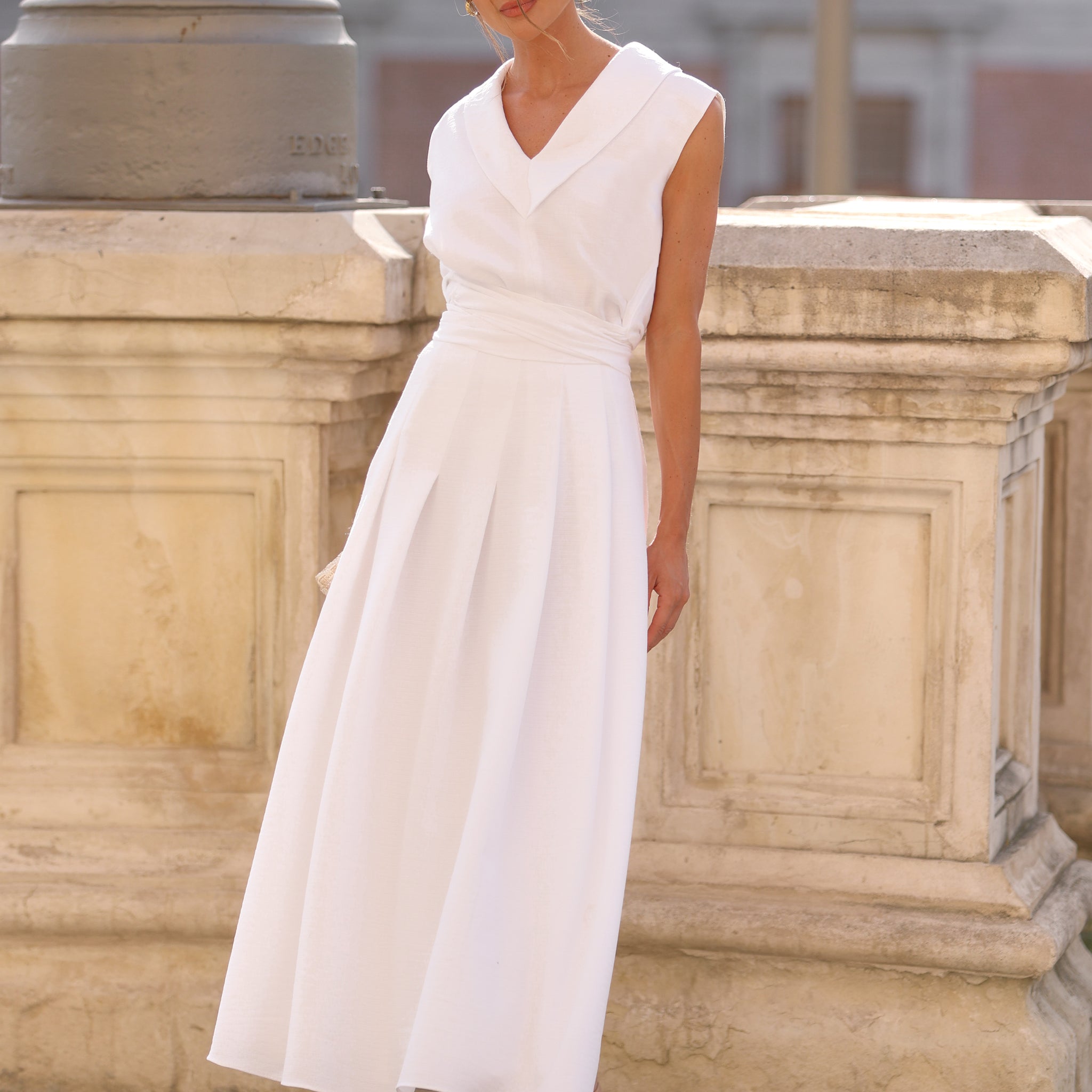 Falda Lys white