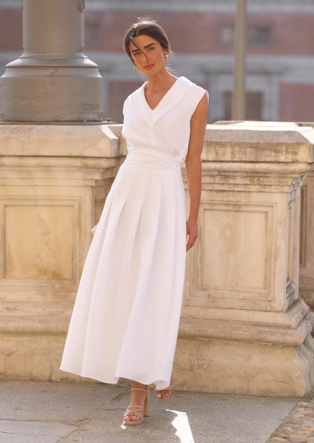 Falda Lys white