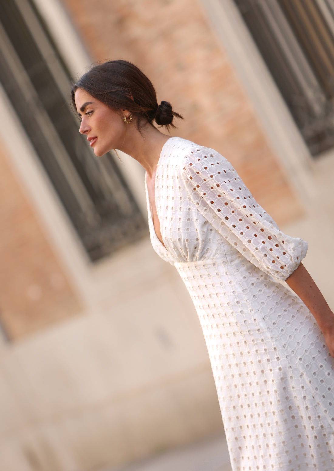 Vestido Solene white