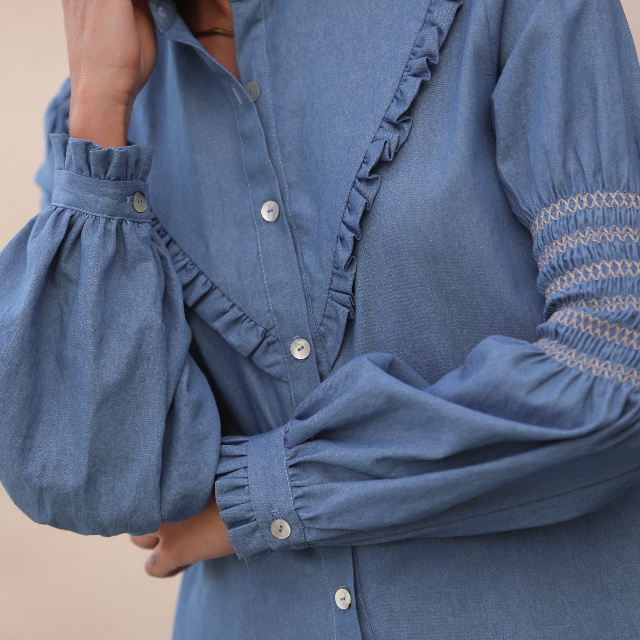 Camisa Ronie denim