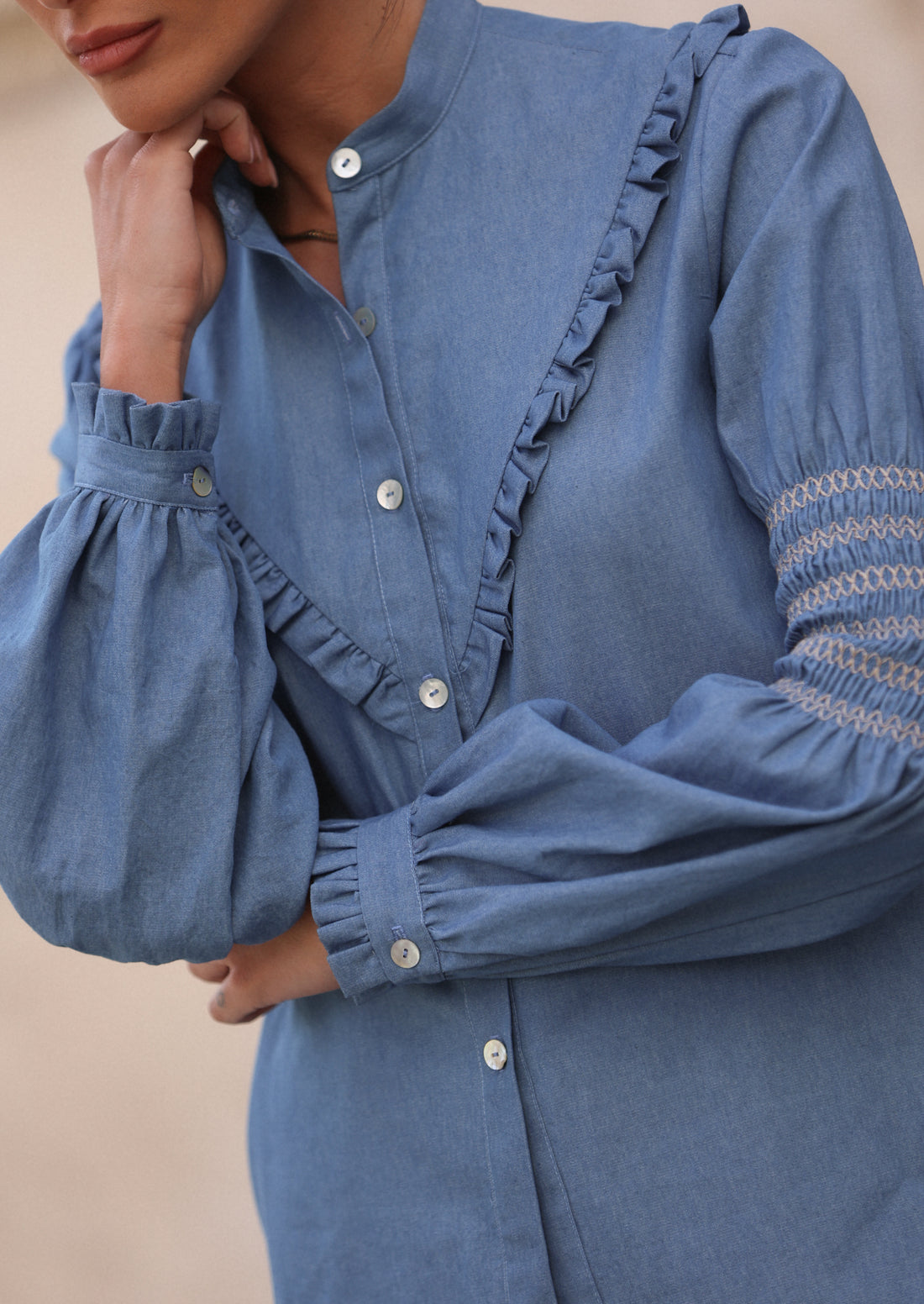 Camisa Ronie denim