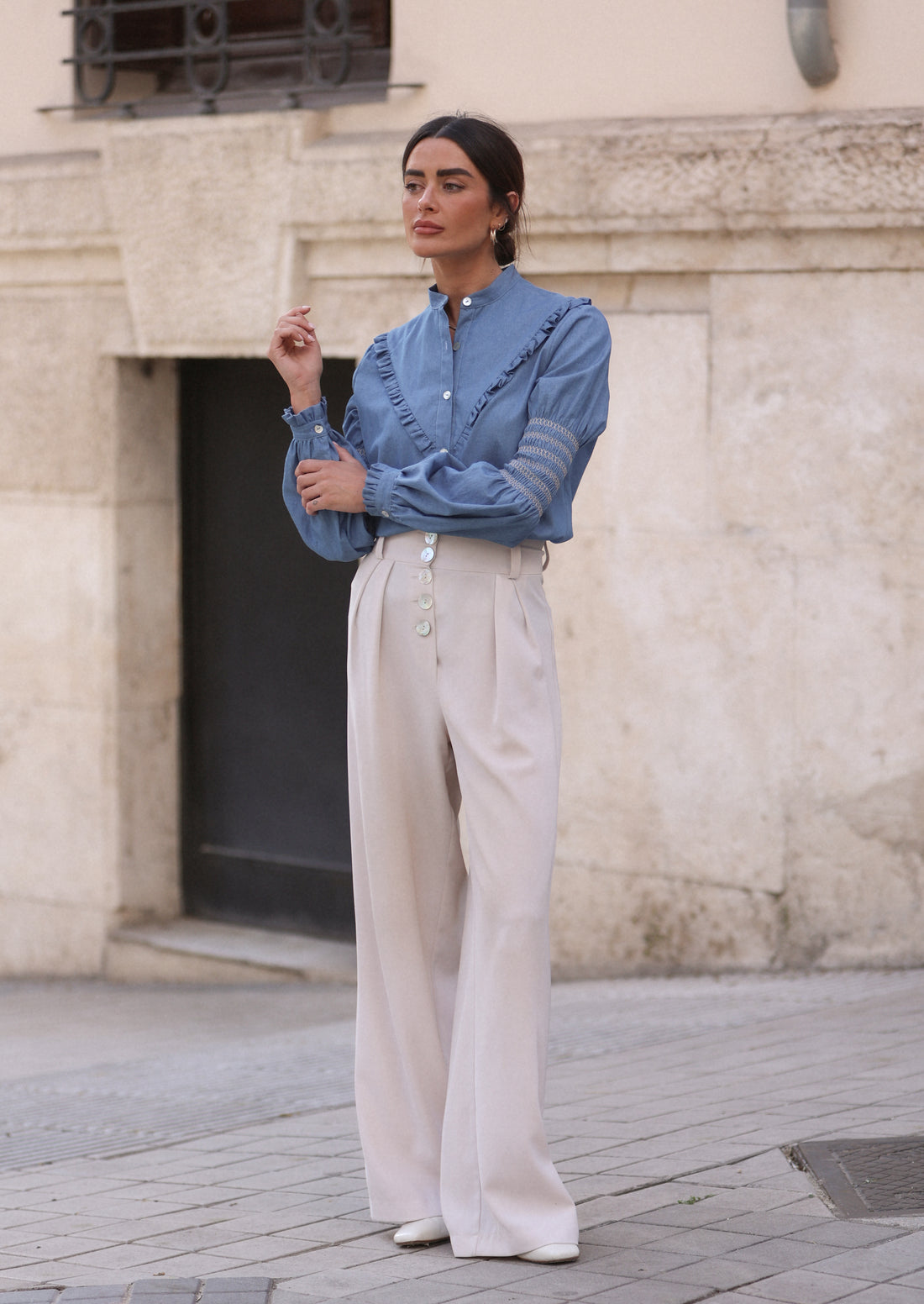 Camisa Ronie denim
