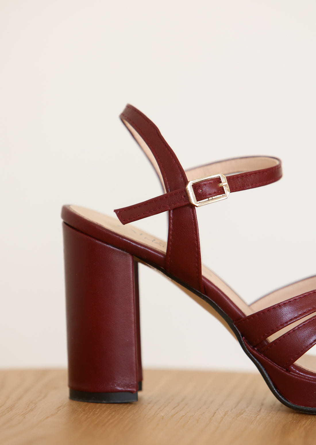 Sandalias Pippa burdeos