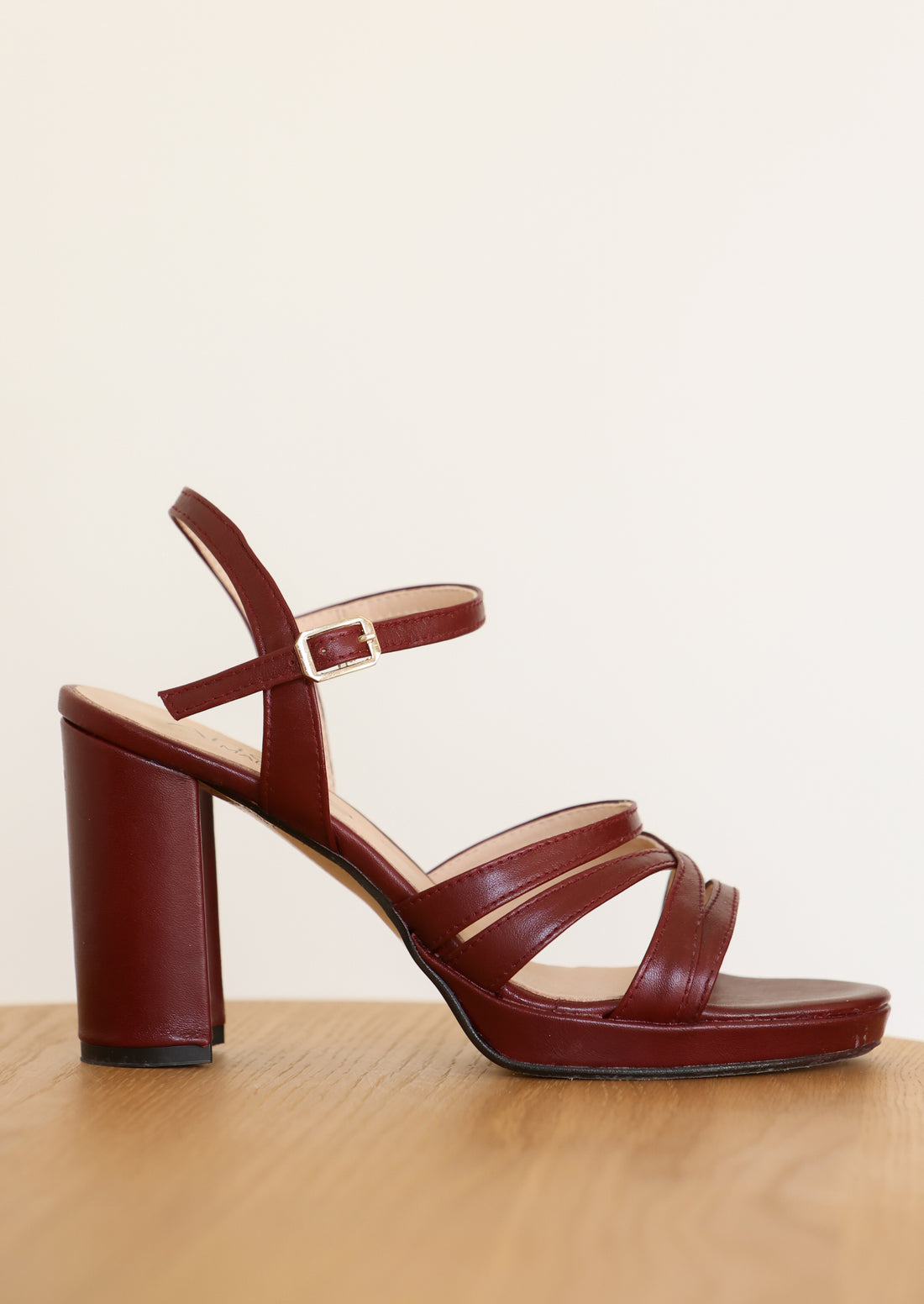 Sandalias Pippa burdeos