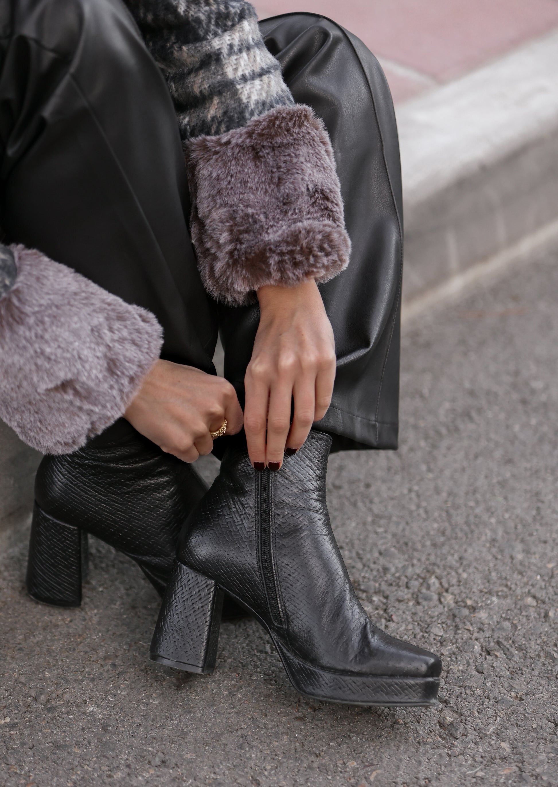 Botines Kuala negro VOLII