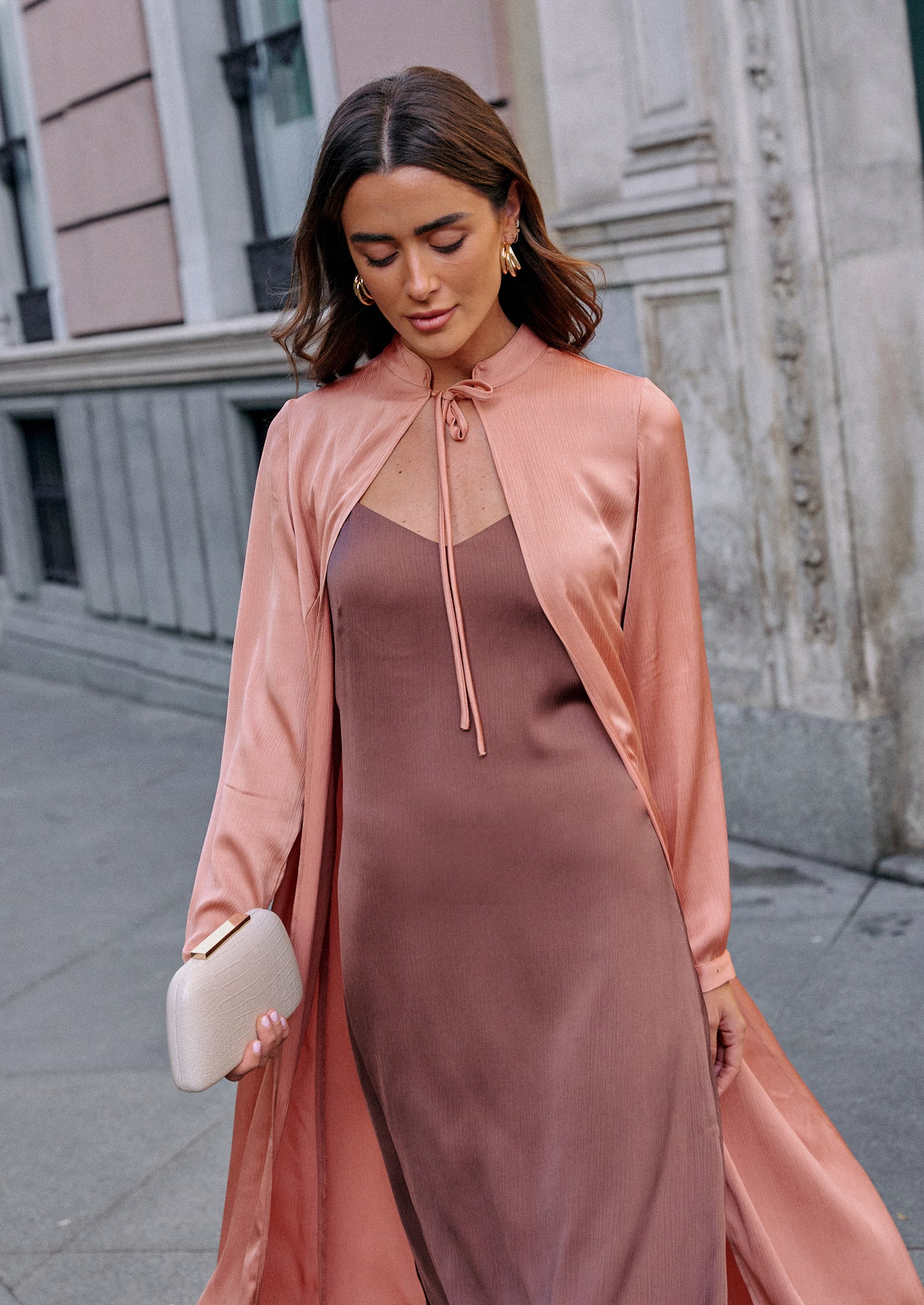Veste marron Osaka