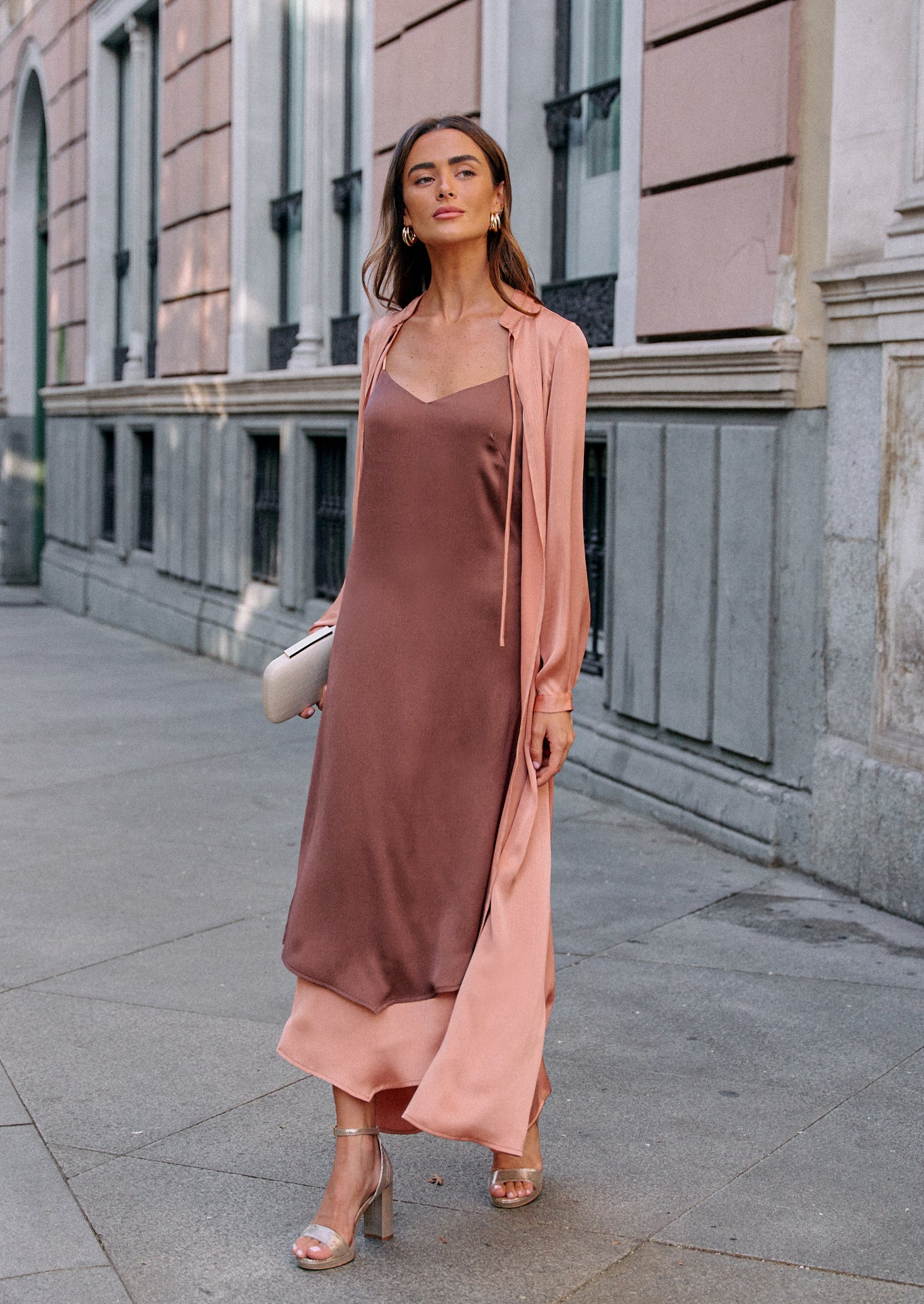 Robe Kongo marron