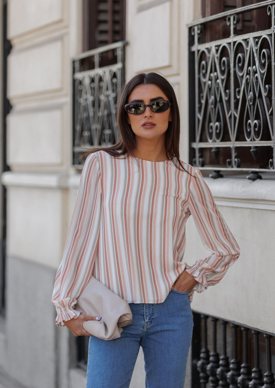 Blusa Adele rayas