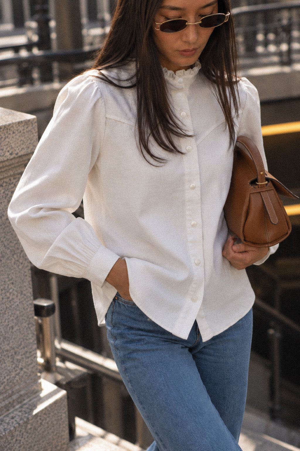 Camisa Stone blanco