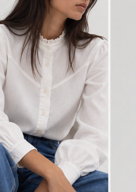 Camisa Stone blanco
