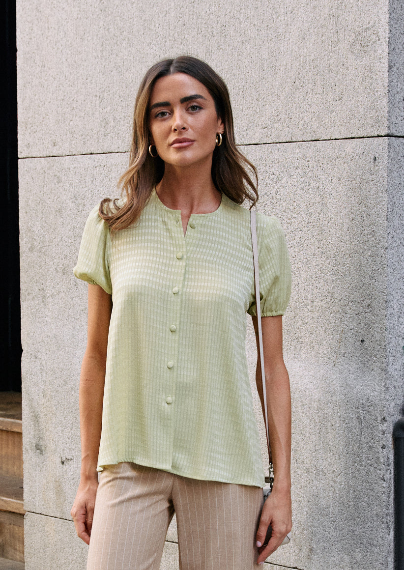 Blusa Mangy verde