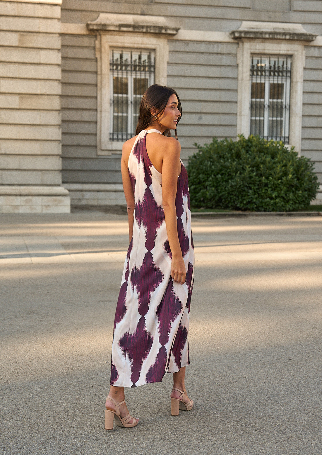 Vestido Martinette guinda