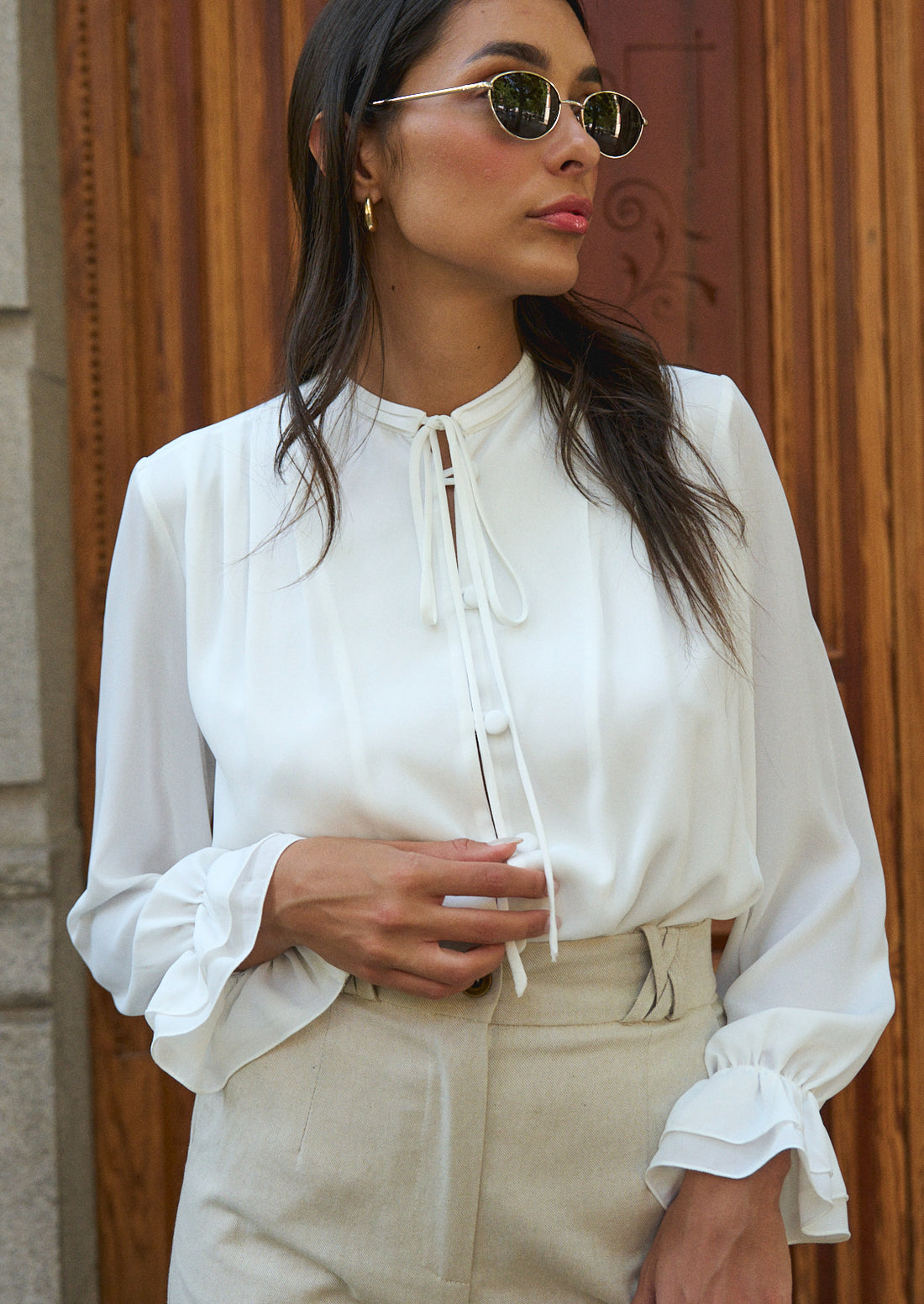 Blusa Donna blanca