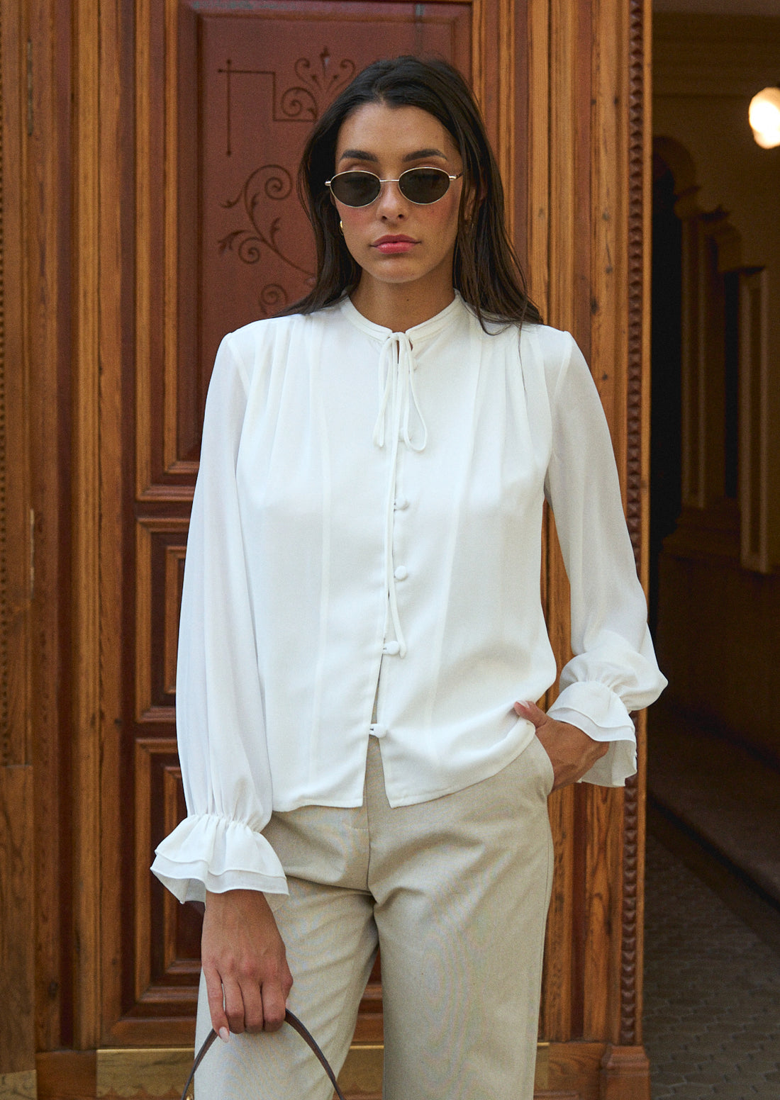 Blusa Donna blanca