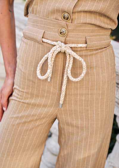 Pantalon Dorian camel