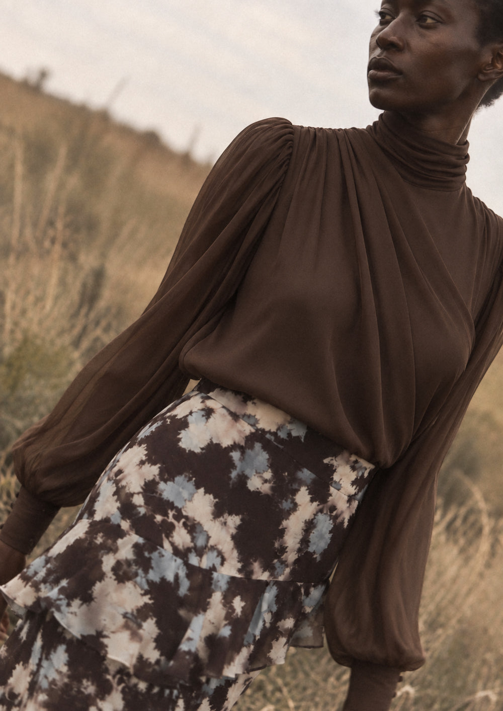 Blusa Lucy moca