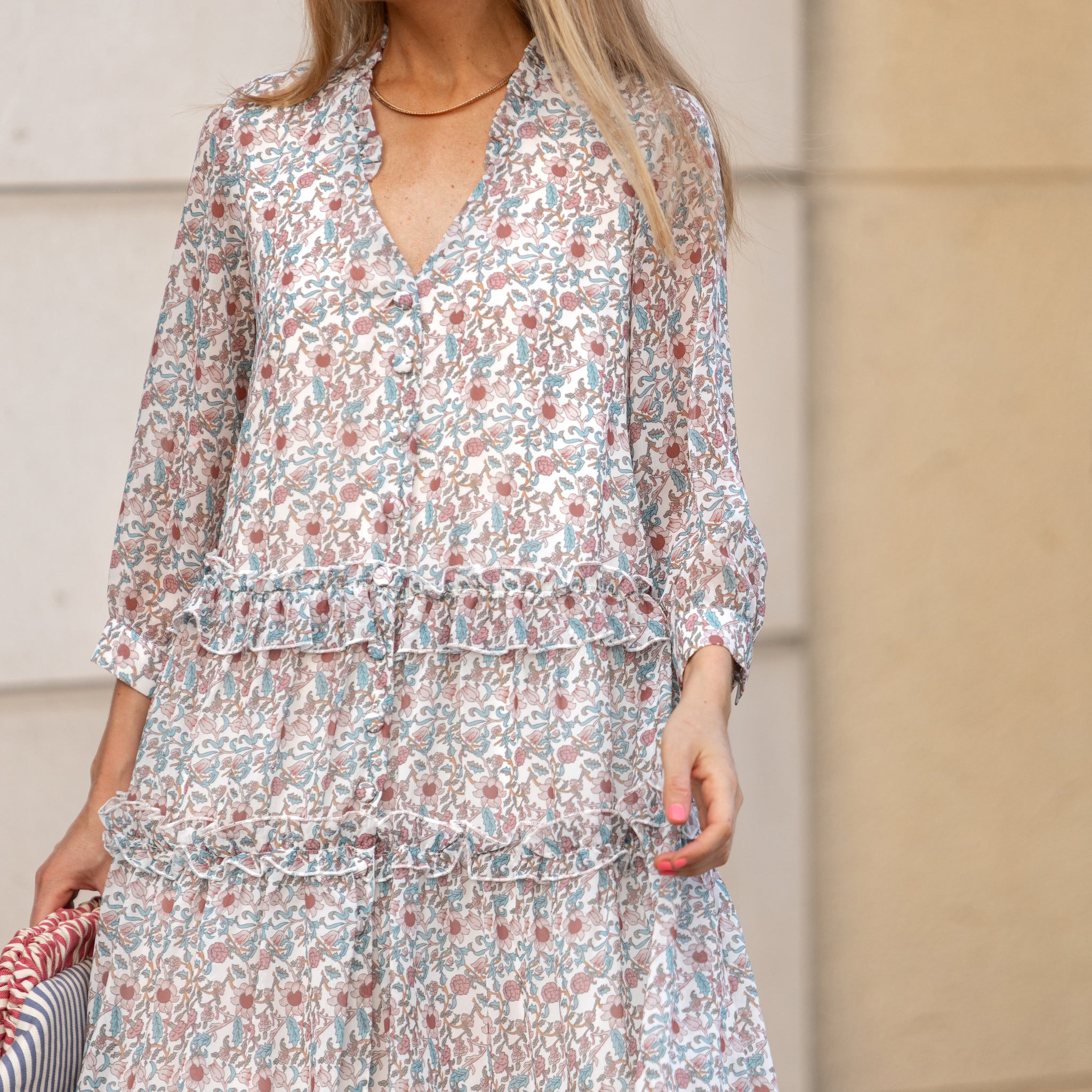 Vestido Hans estampado