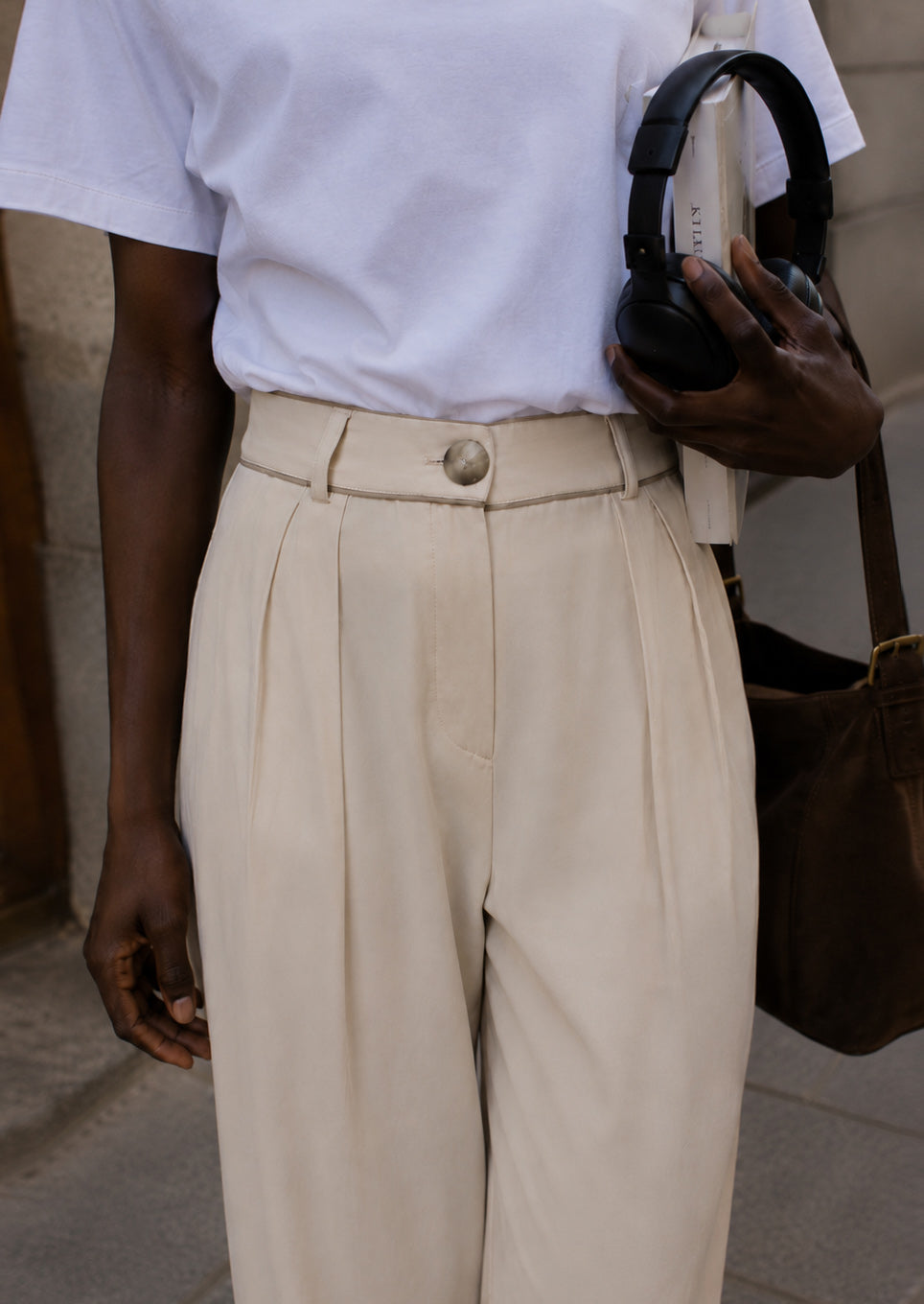 Pantalón Hugo cream