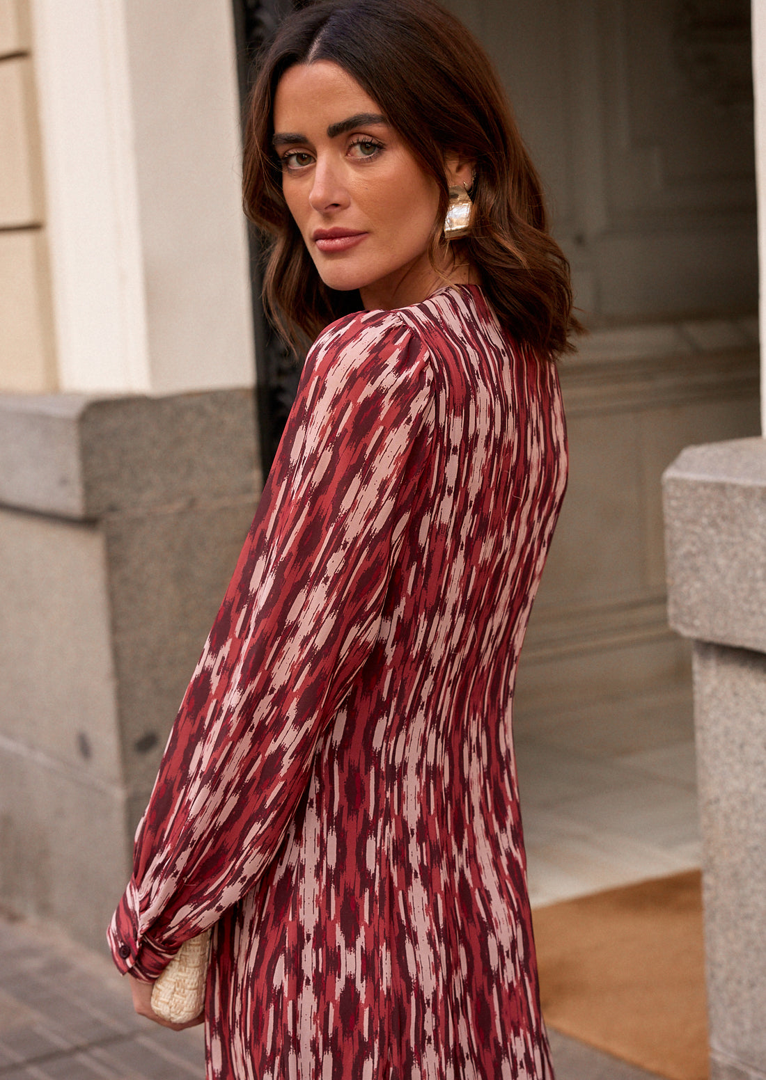 Vestido Maxime grosella