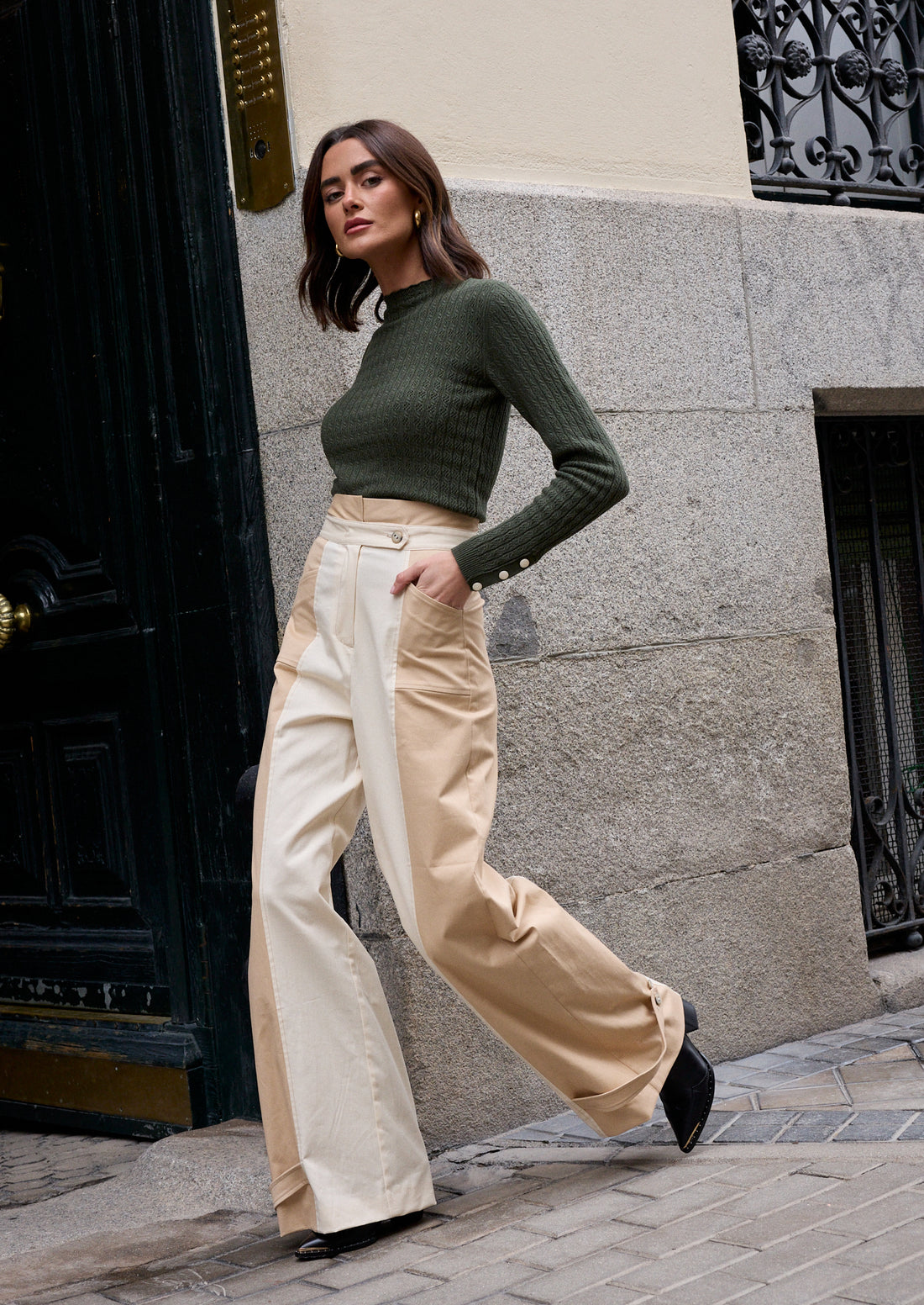 Pantalón Carlo bicolor